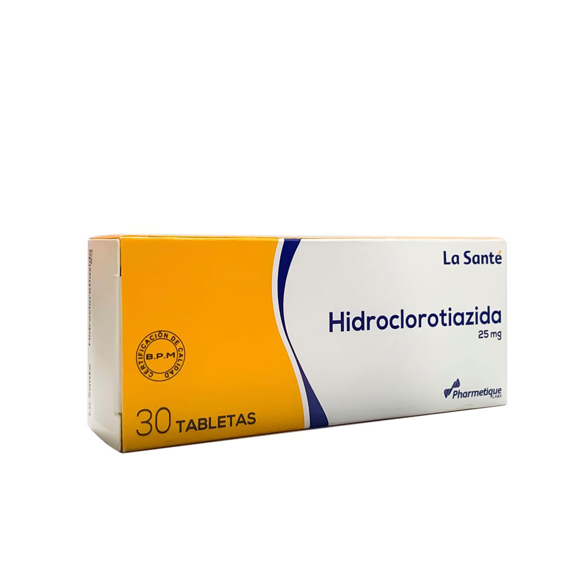 CAJA - Hidroclorotiazida 25 Mg Tableta La Sante