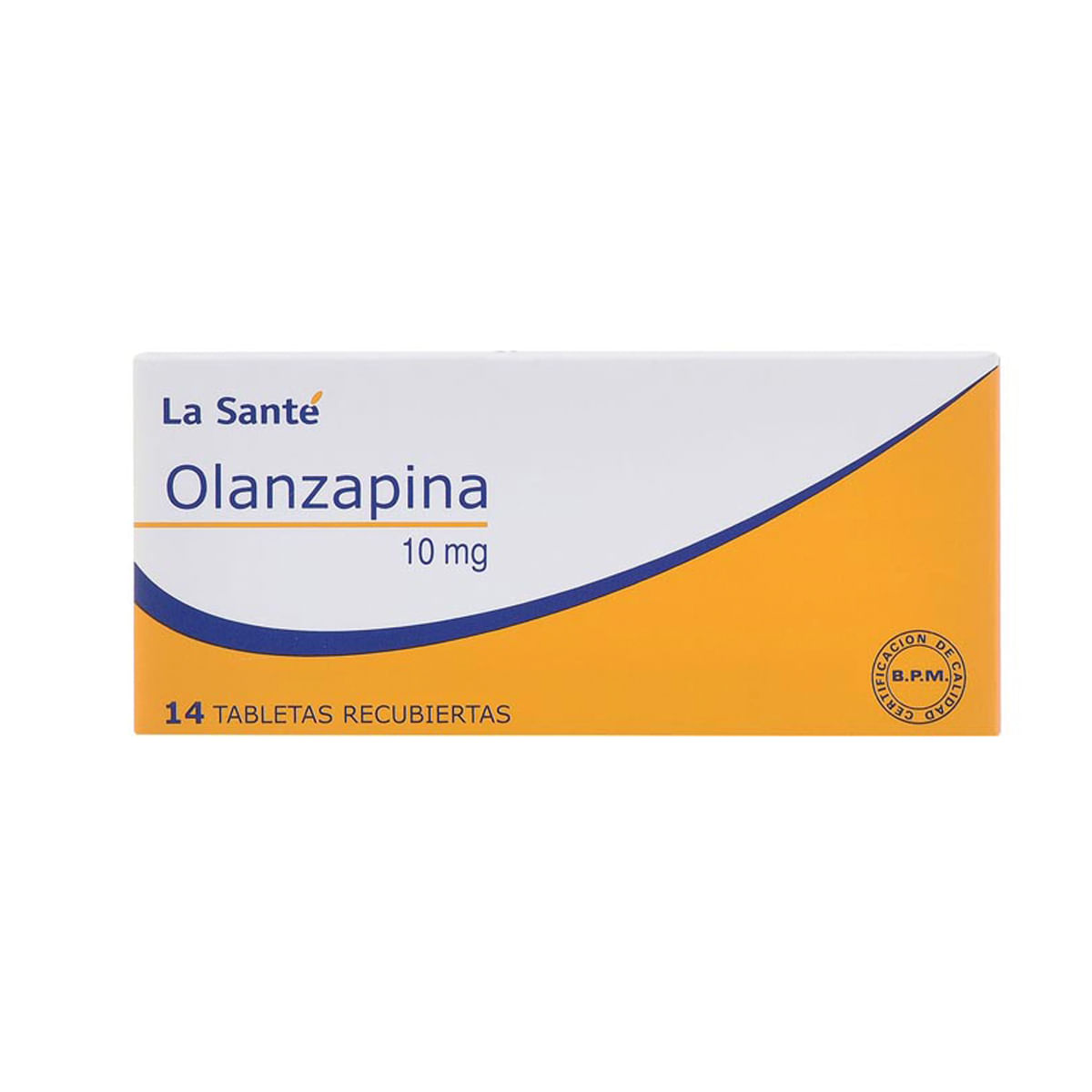 Olanzapina 10mg Tableta Recubierta La Santé