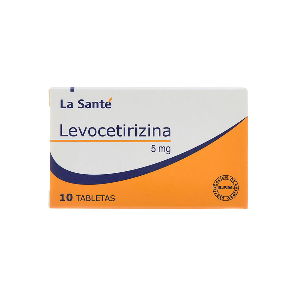 Levocetirizina 5 mg Tableta Recubierta Con Pelicula La Santé