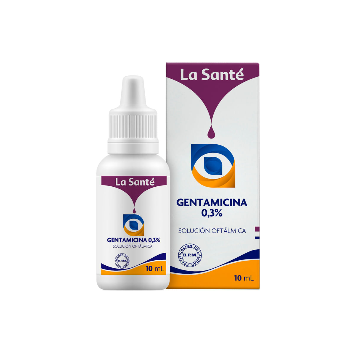 Gentamicina 0.3% Solución Oftálmica La Santé