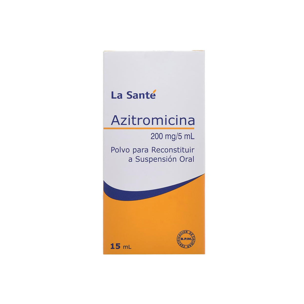 Azitromicina 200 Mg/5 Ml Polvo Para Suspensión La Sante