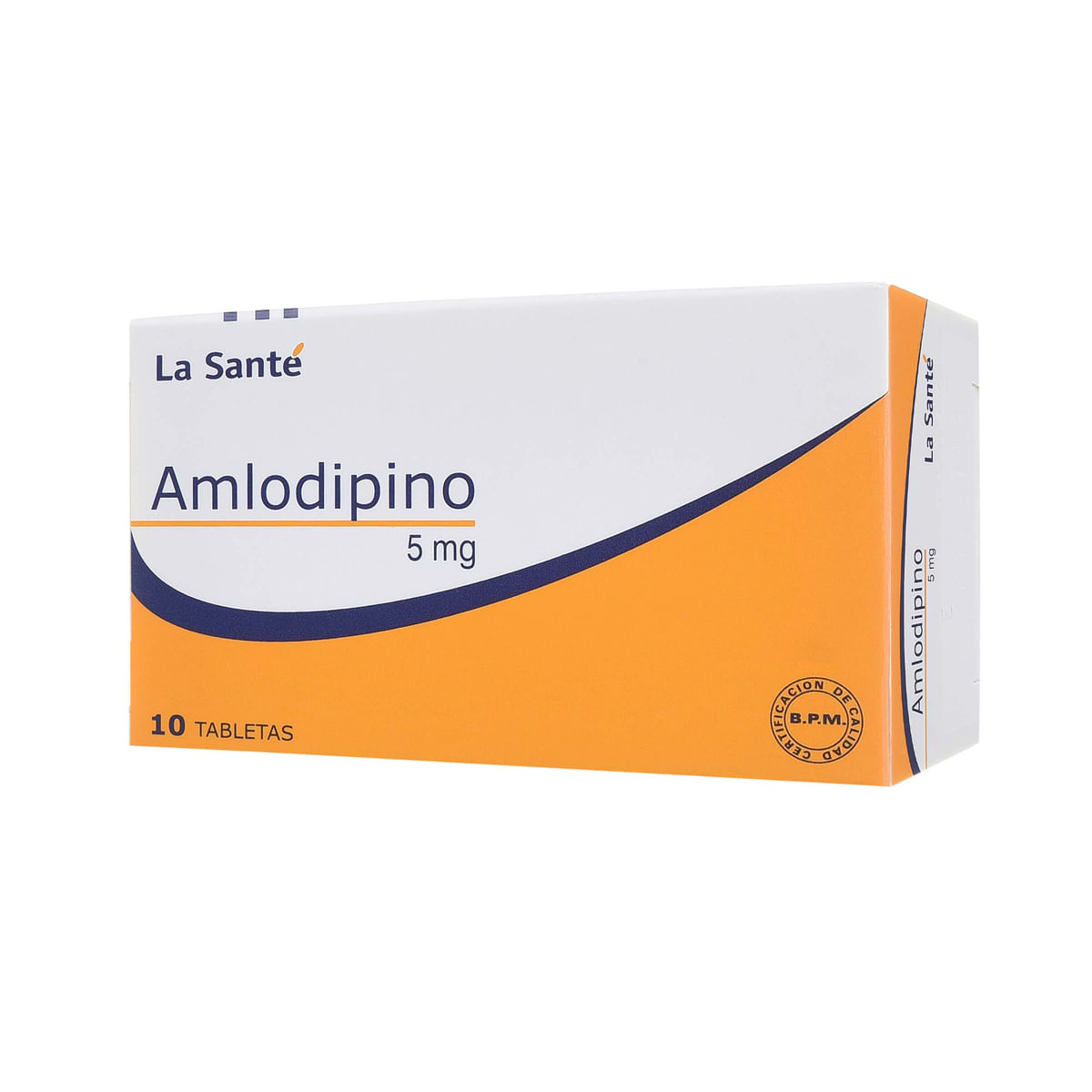 Amlodipino 5 mg Tableta La Santé