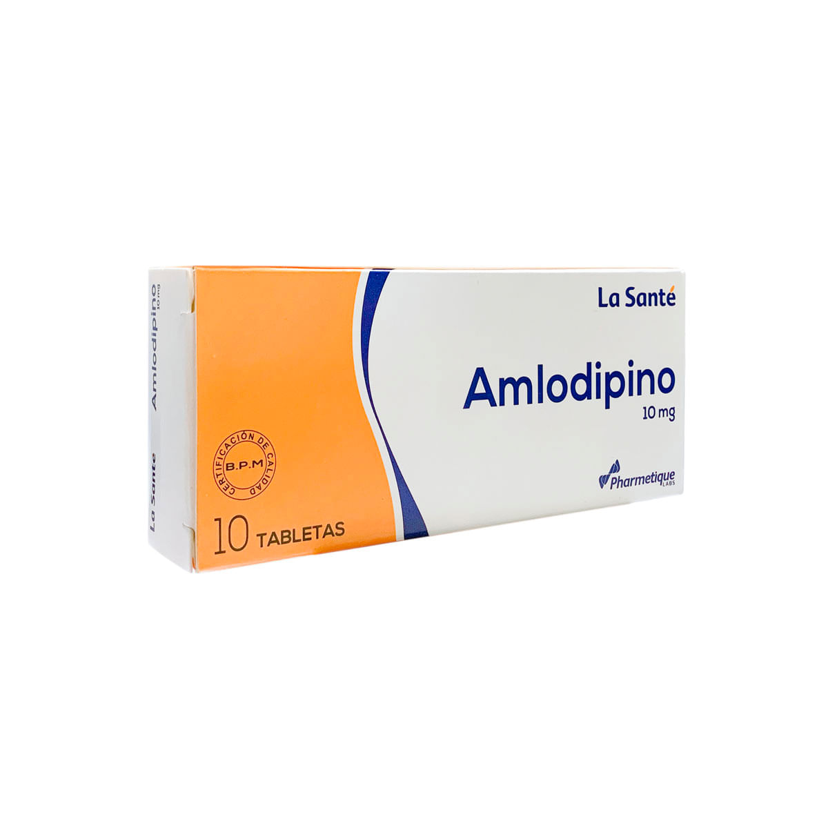 Amlodipino 10 Mg Tableta La Sante