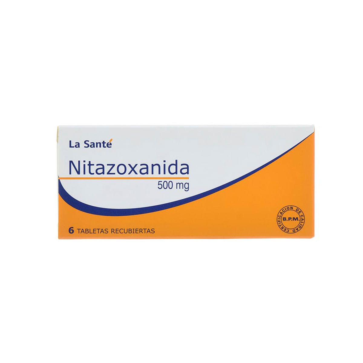 Nitazoxanida 500 mg Tableta Recubierta La Santé