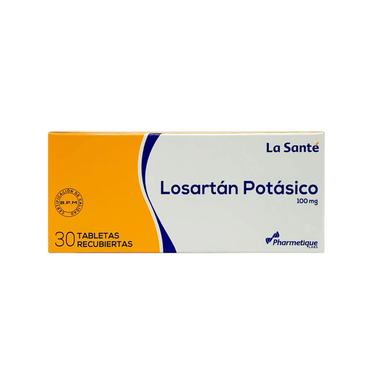 Losartan Potasico 100 mg Tableta Recubierta La Santé