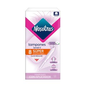 Tampón Nosoras Aplicador Super Sensitive