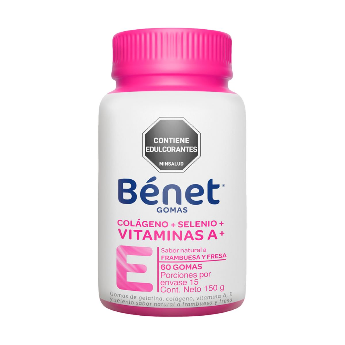 Benet Colageno + Biotina + Vitamine E Gomas