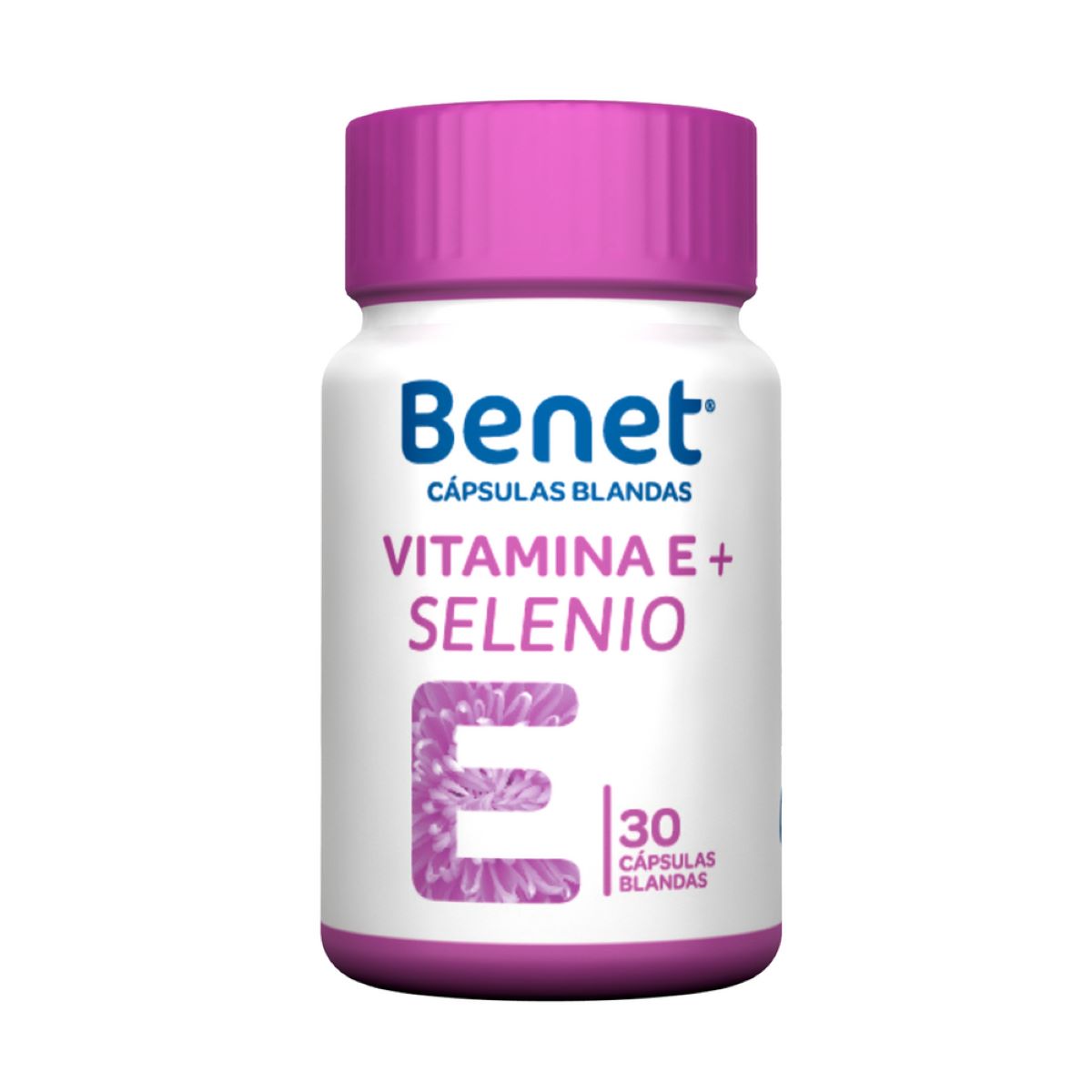 Benet Vitamina E + Selenio Cápsula Blanda