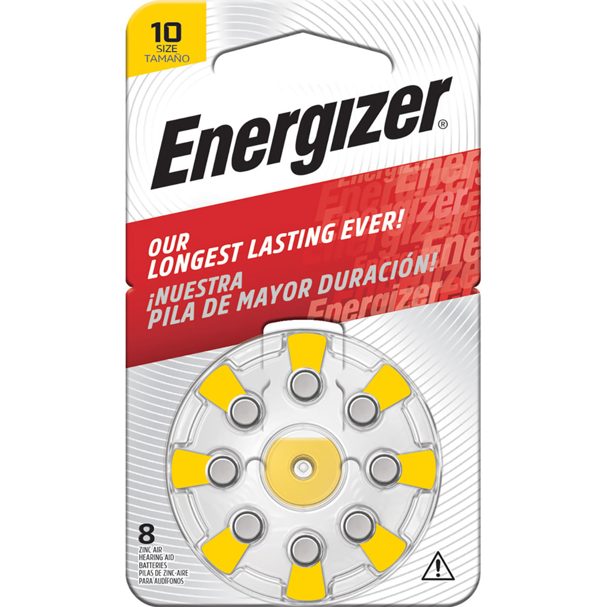 PILA AUDITIVA ENERGIZER AZ10DPA-8 TARJ X 8