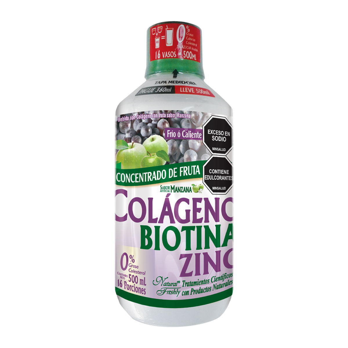 Bebida Concentrada Colageno + Biotina+ Zinc