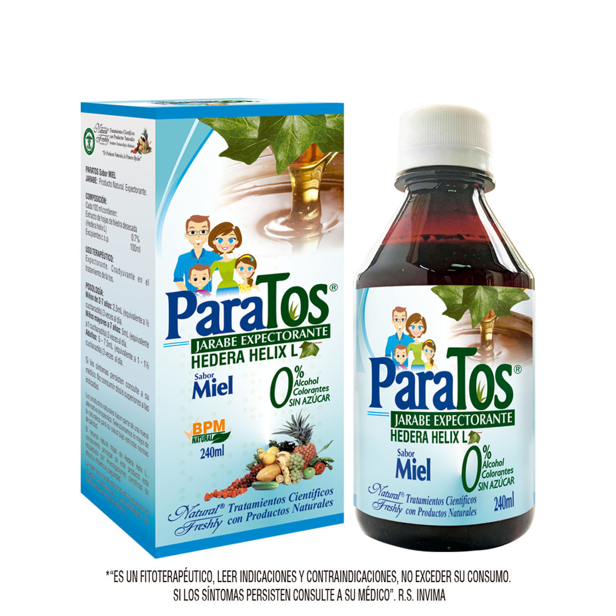 Paratos Jarabe Miel