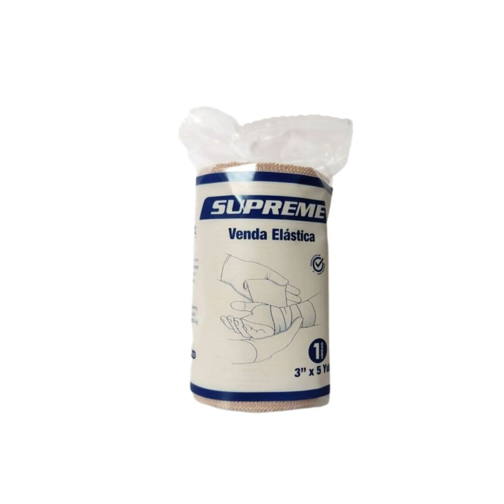 Venda Elastica 3" 5 Yardas 7.5cmx4.5mts Protex
