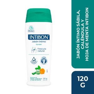 Jabon Intimo Intibon Frescura Natural 120 gr