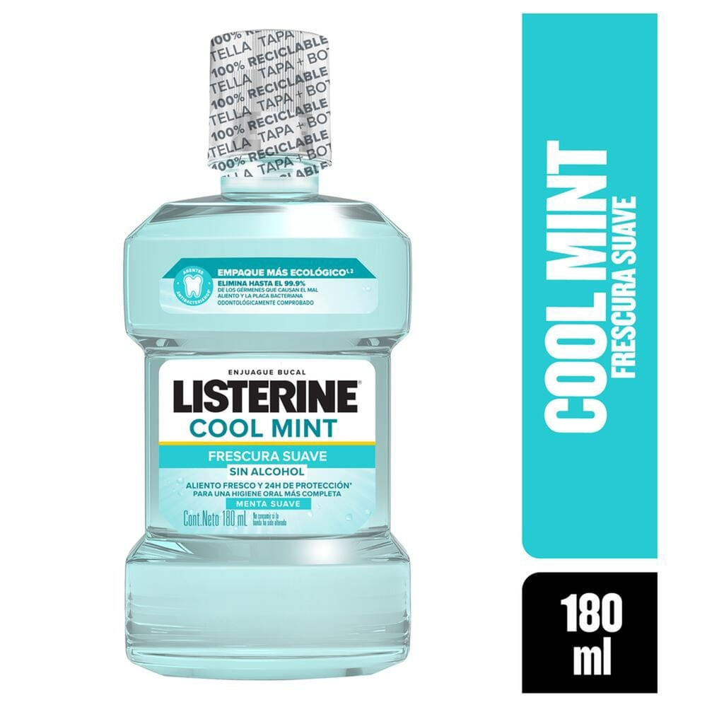Enjuague Bucal Listerine Coolmint Zero Alcohol