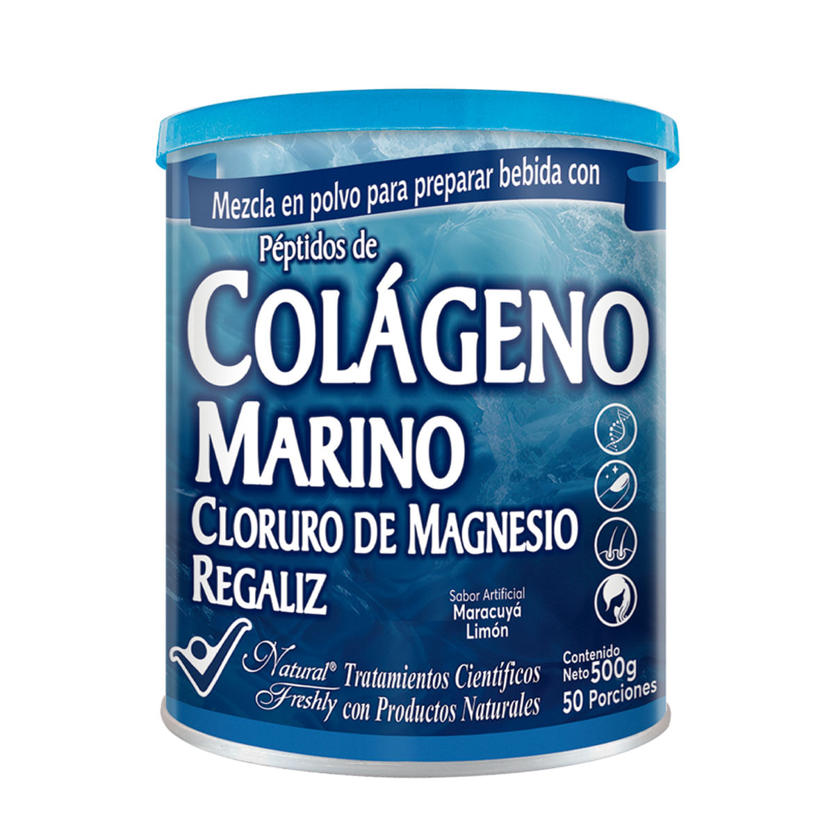 Colageno Marino + Cloruro Magnesio + Regaliz Sabor Maracuya-Limon