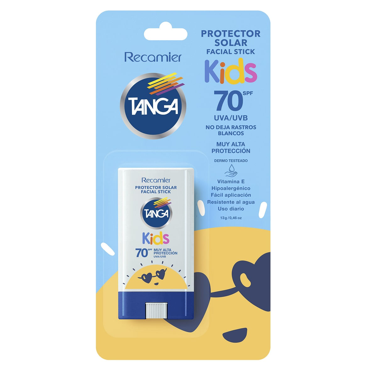 Protector Solar Tanga Facial Kids Barra
