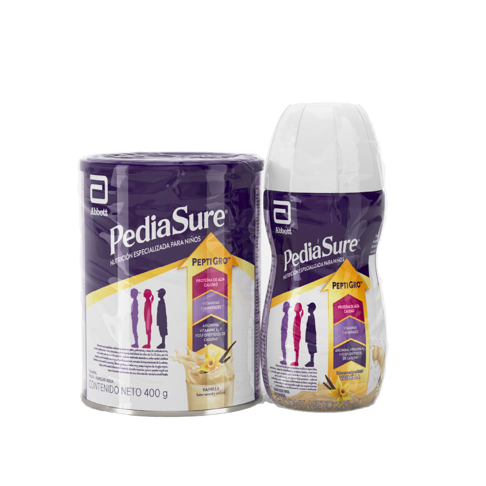 Oferta Pediasure Pepti Gro Polvo Sabor Vainilla 400G