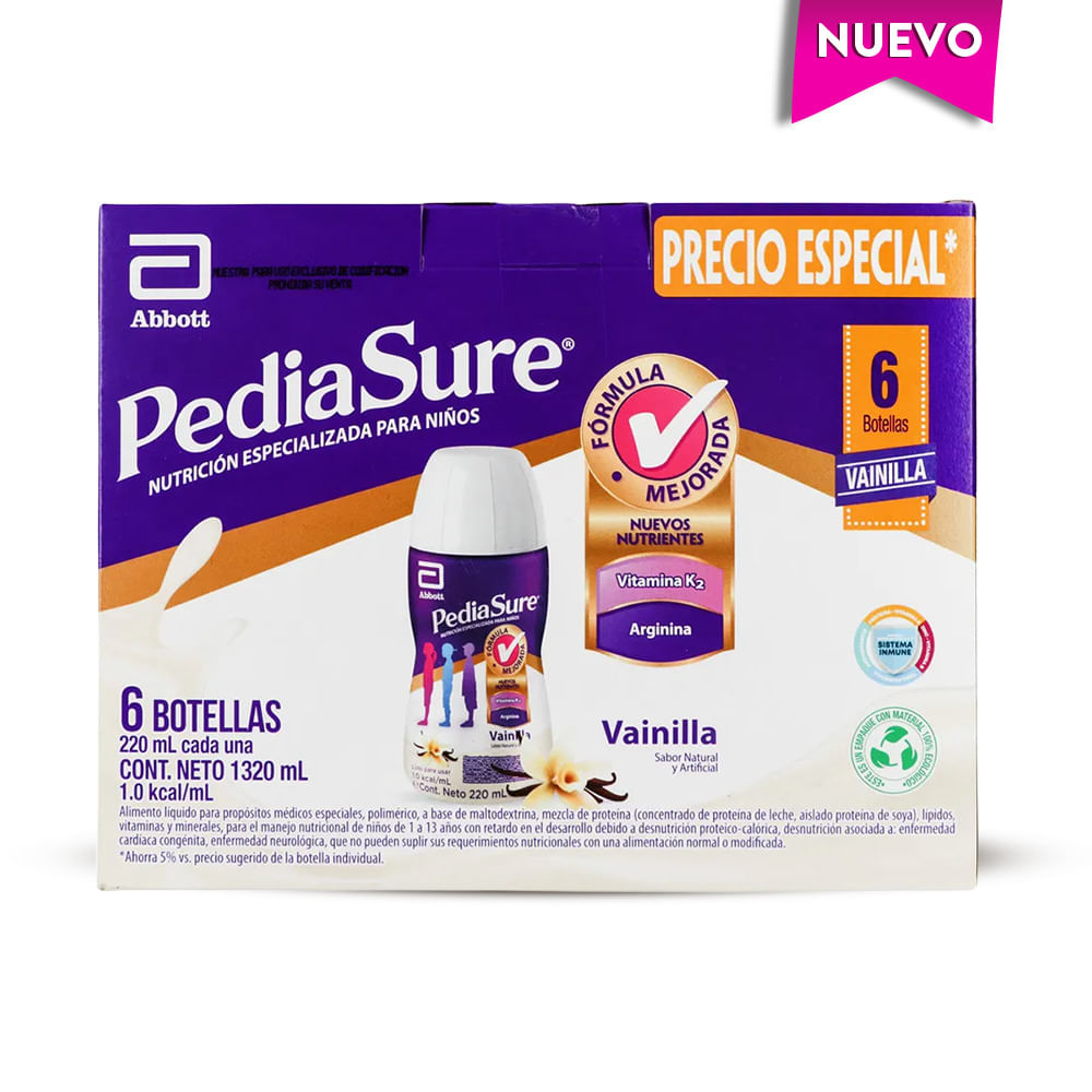 OFERTA PEDIASURE VAINILLA PRECIO ESPECIAL