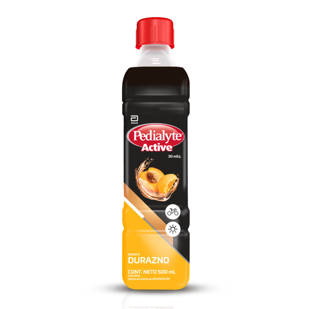 Pedialyte 30 Meq Con Zinc Durazno Solución Oral