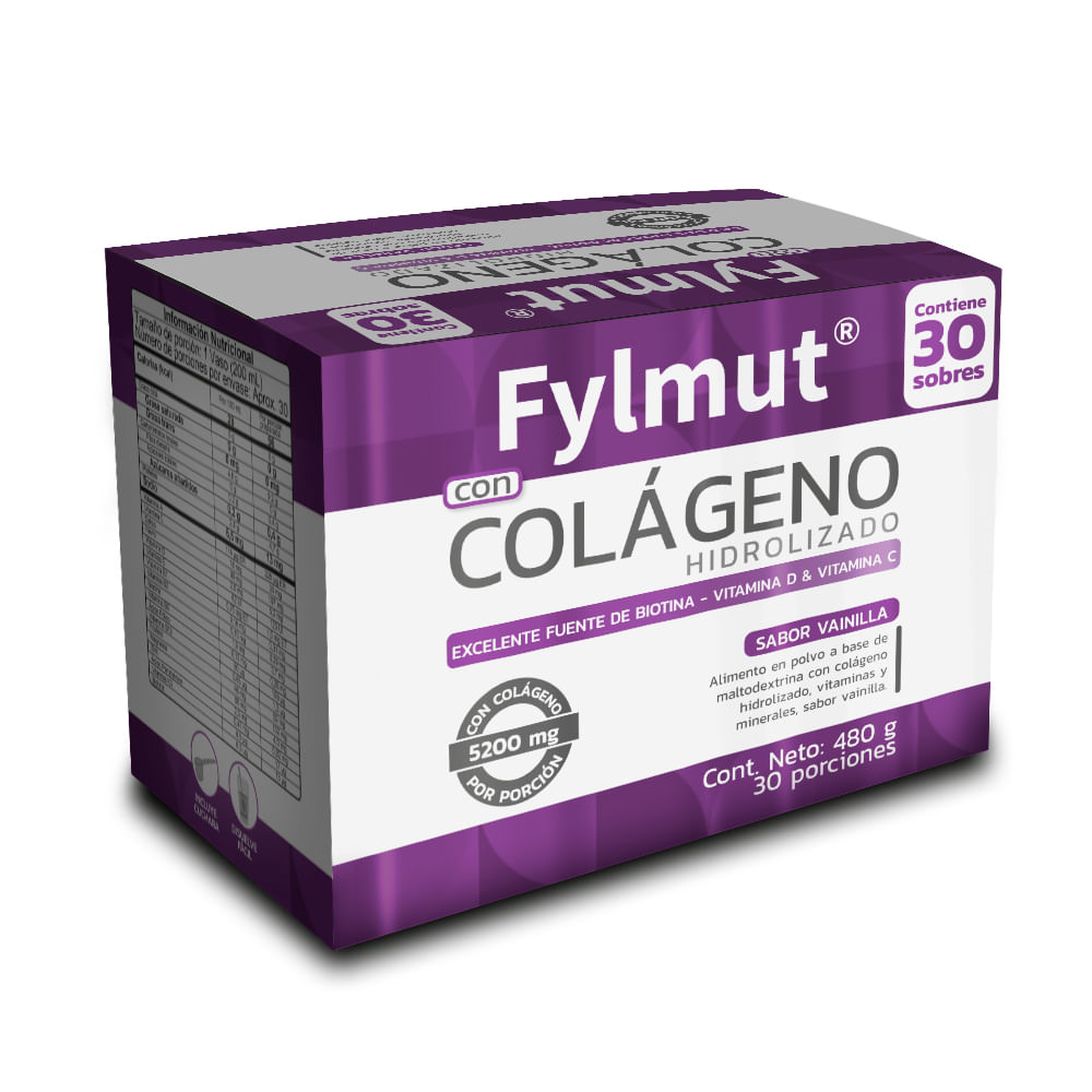 Colageno Hidrolizado Fylmut Vainilla Polvo ava