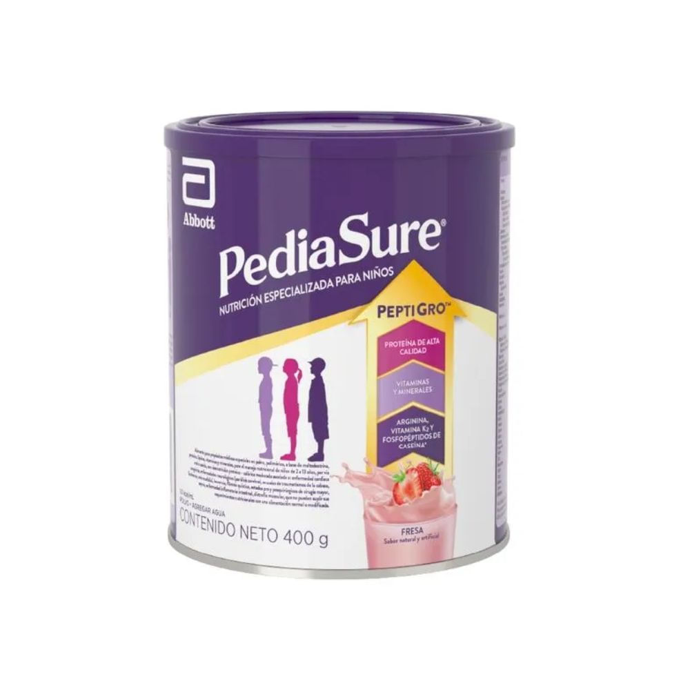 Pediasure Polvo Peptigro Sabor: Fresa