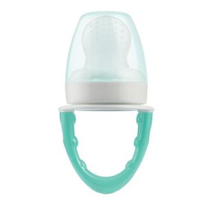 Dispensador De Alimento Bebes Verde Menta Chupo En Silicona