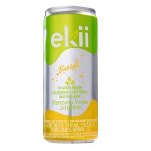 Bebida Ekii Bubbles Manz Jengibre 310 Ml