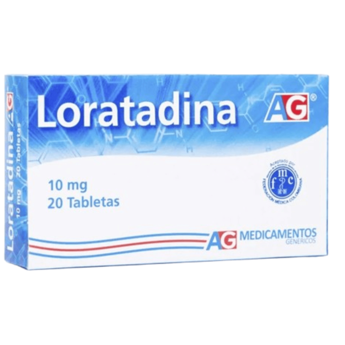 Loratadina 10 mg Tableta La Francol