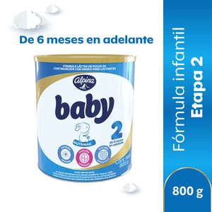 Fórmula Infantil Alpina Baby Nutrimax Etapa 2 x 800 gr