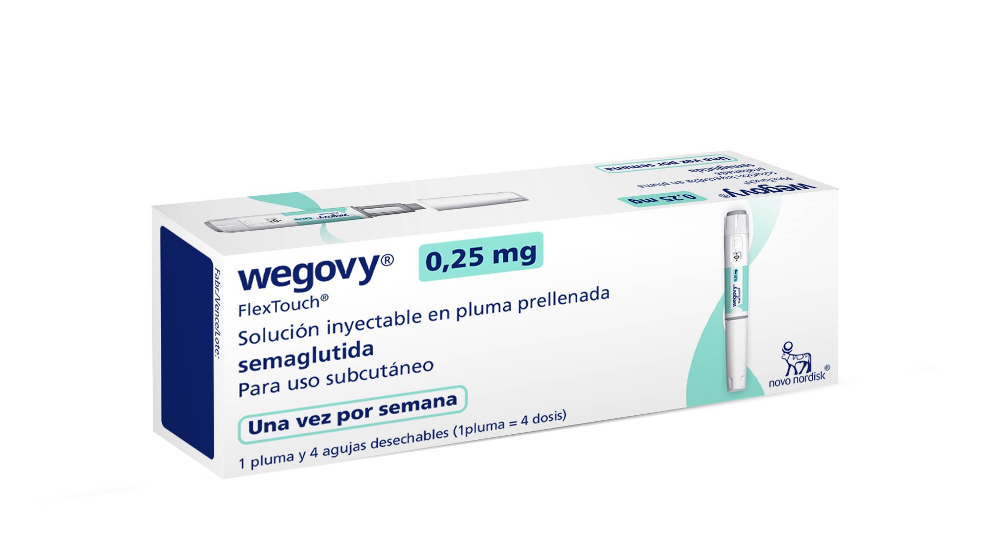 Wegovy 0.25Mg/Dosis (0.68Mg/Ml) Solucion inyectable
