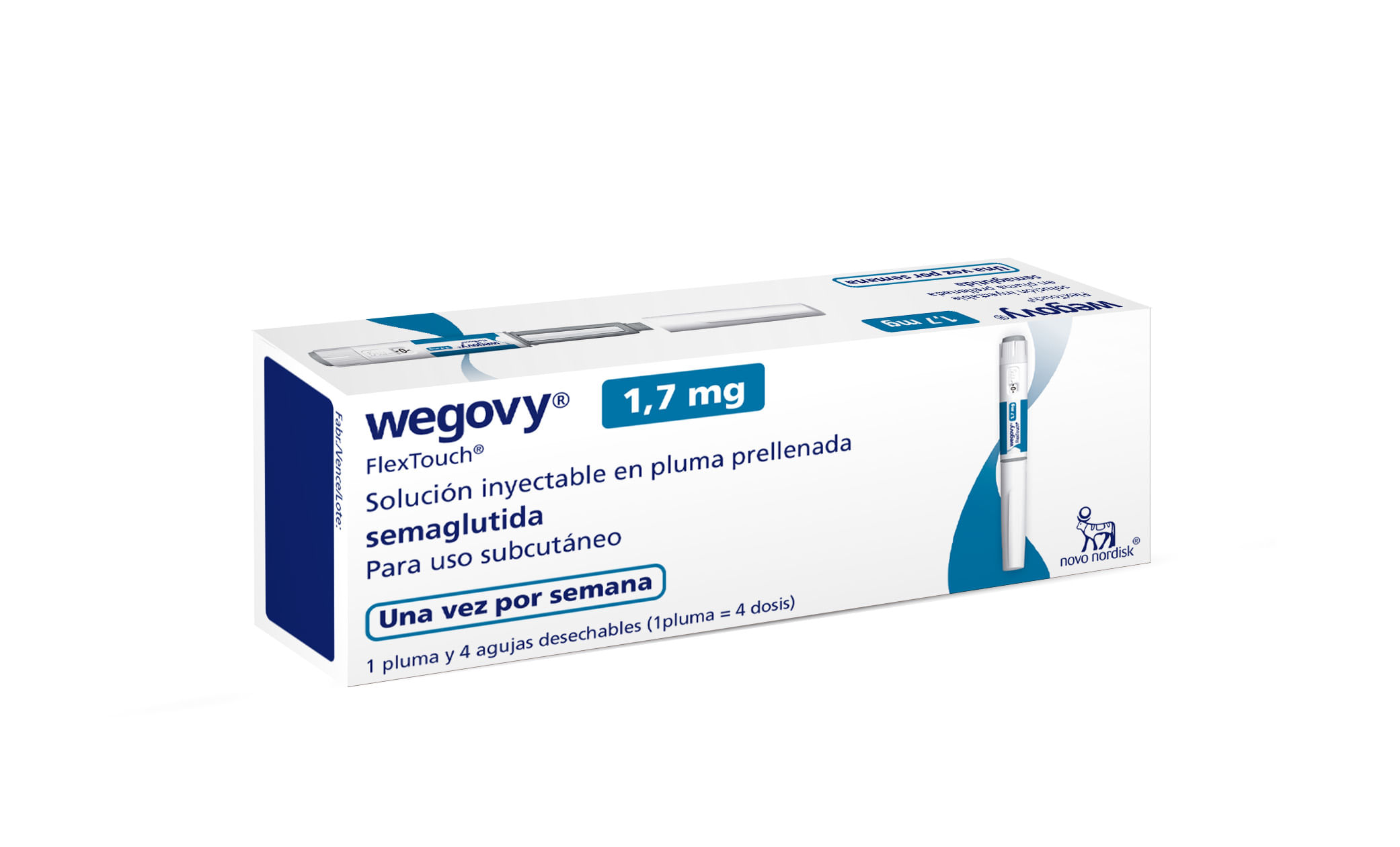 Wegovy 1.7Mg/Dosis (2.27Mg/Ml) Solucion Inyectable