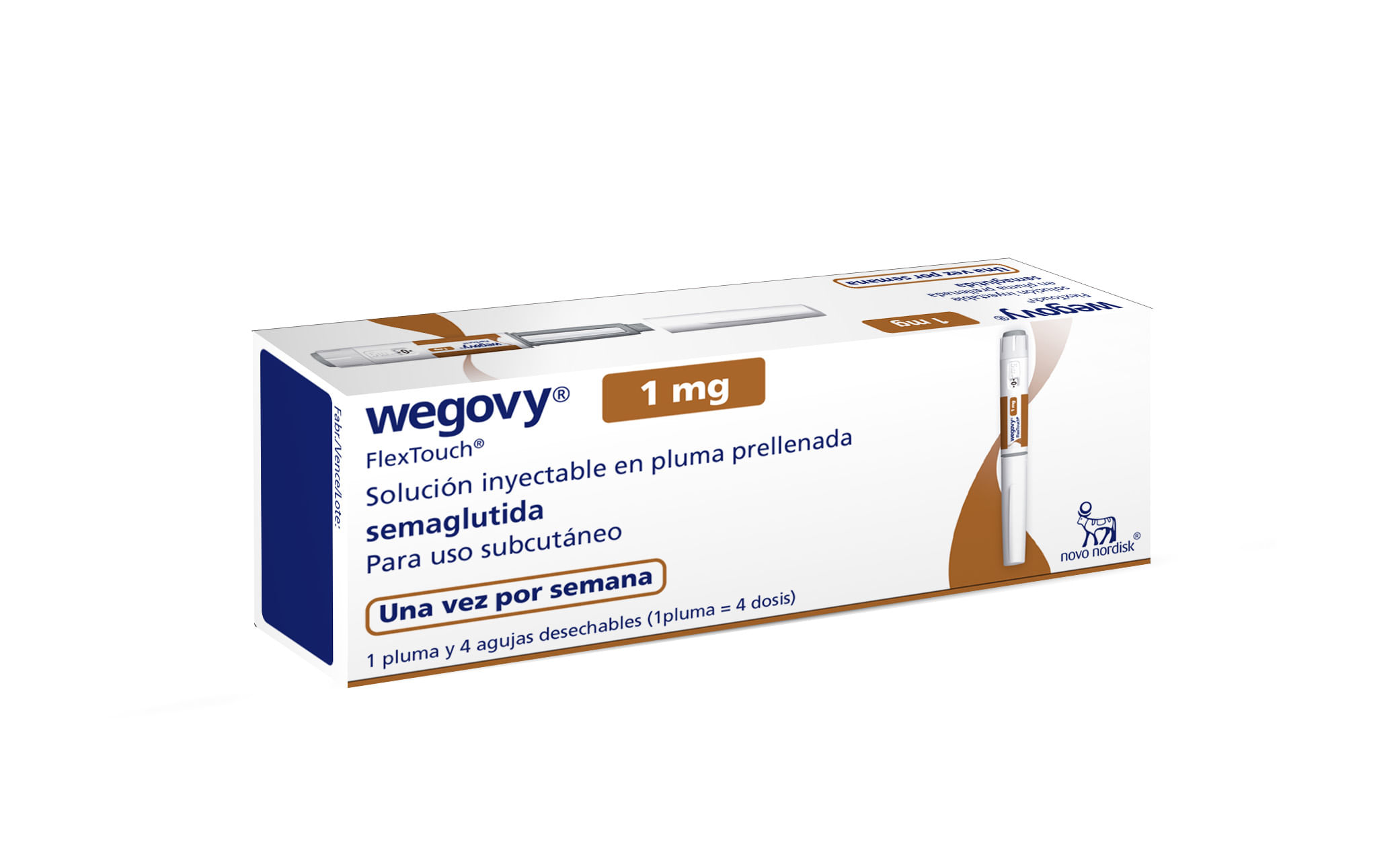 Wegovy 1Mg/Dosis (1.34Mg/Ml) Solucion Inyectable