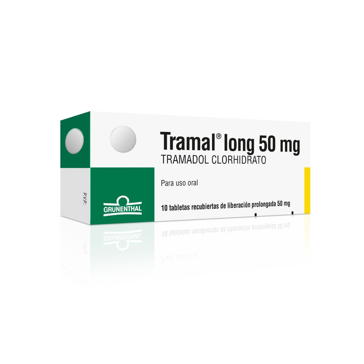 Tramal Long 50 mg Tableta de Liberación Prolongada