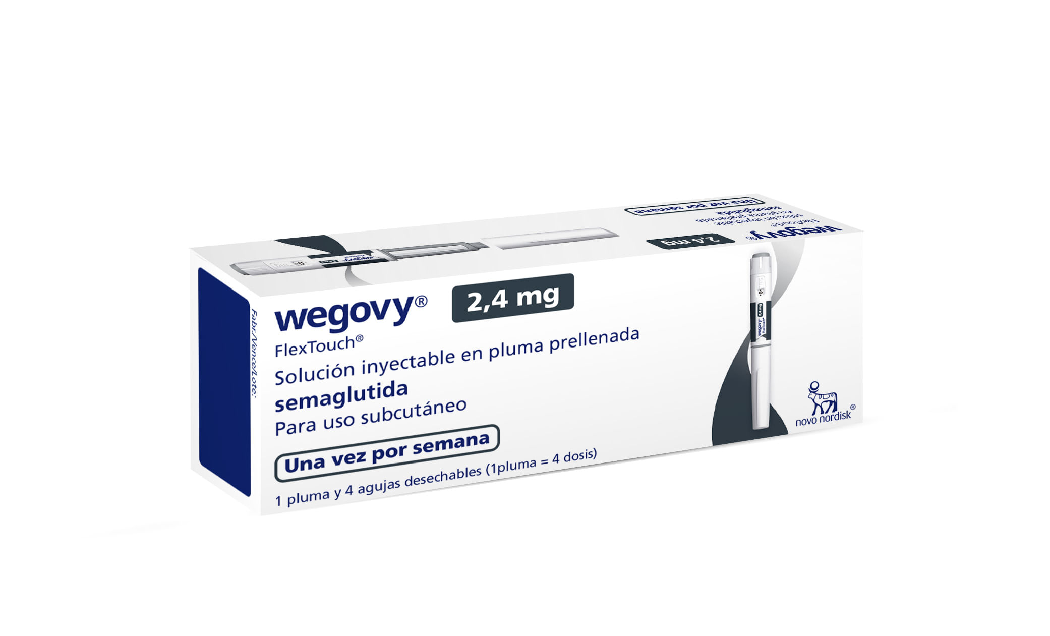 Wegovy 2.4Mg/Dosis (3.2Mg/Ml) Solucion Inyectable