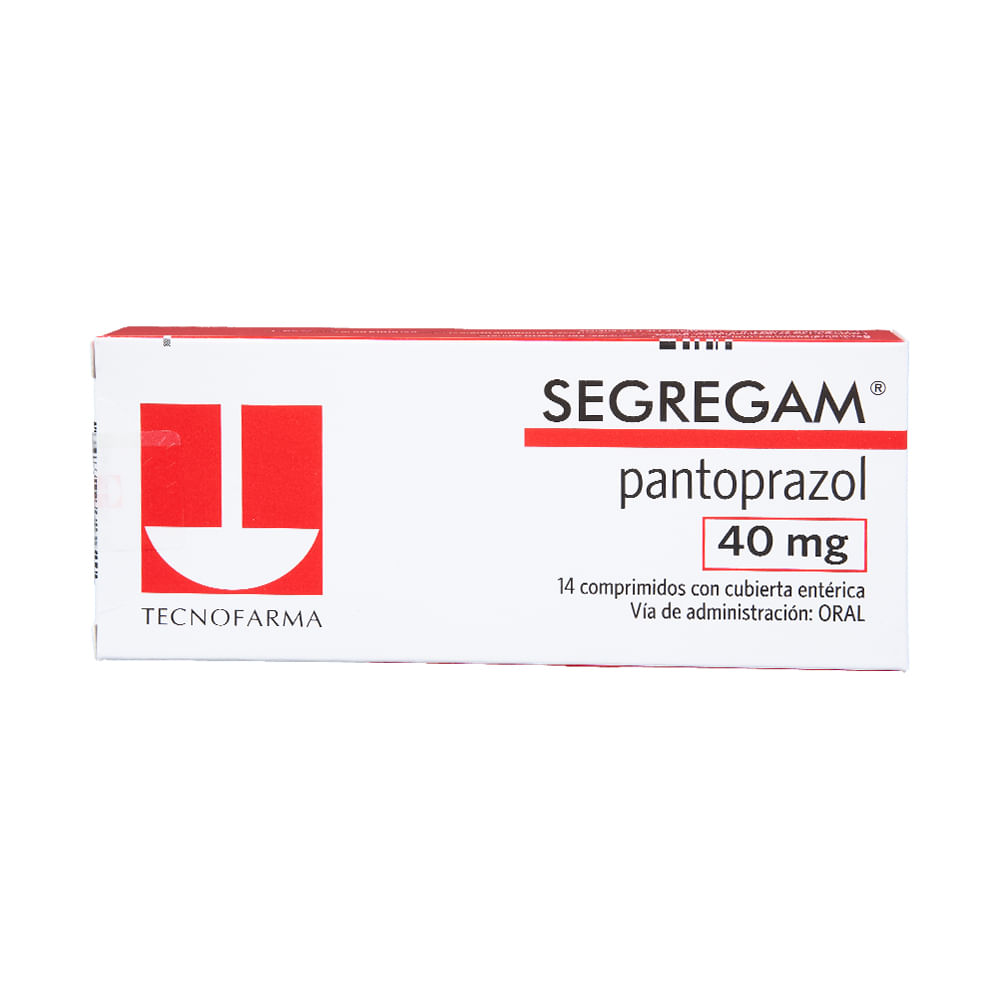 Segregam 40 Mg Comprimidos Con Cubierta Enterica