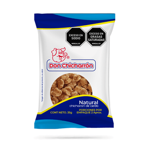 Chicharron Carnudo Natural de 35 g