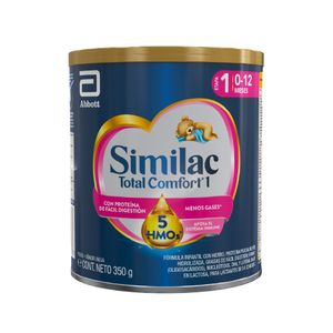 Similac Total Comfort 1 5HMO Etapa 1: 0-12 Meses Lata X 350G
