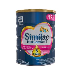 Similac Total Comfort 1 5HMO Etapa 1: 0-12 Meses Lata X 800G