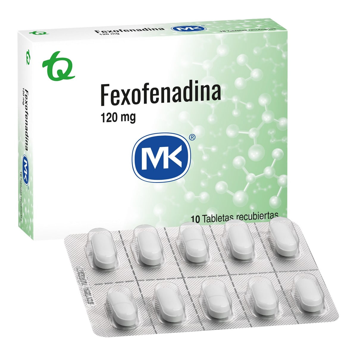 Fexofenadina 120 Mg Tableta Recubierta Tecnoquímicas
