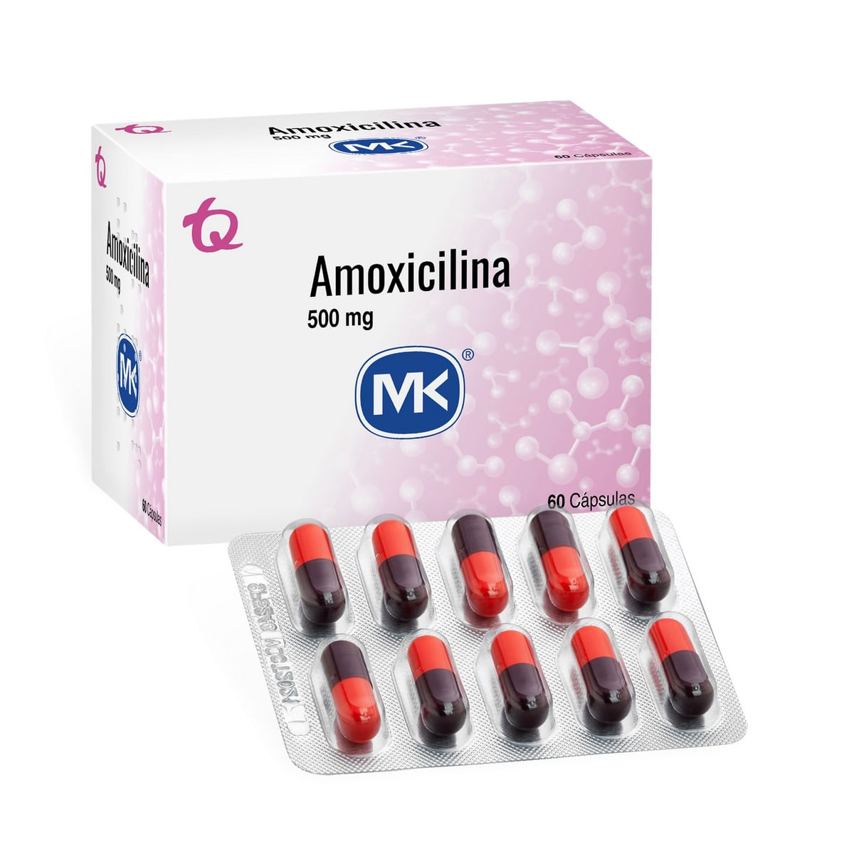 CAJA - Amoxicilina 500 Mg Cápsula Dura Tecnoquímicas