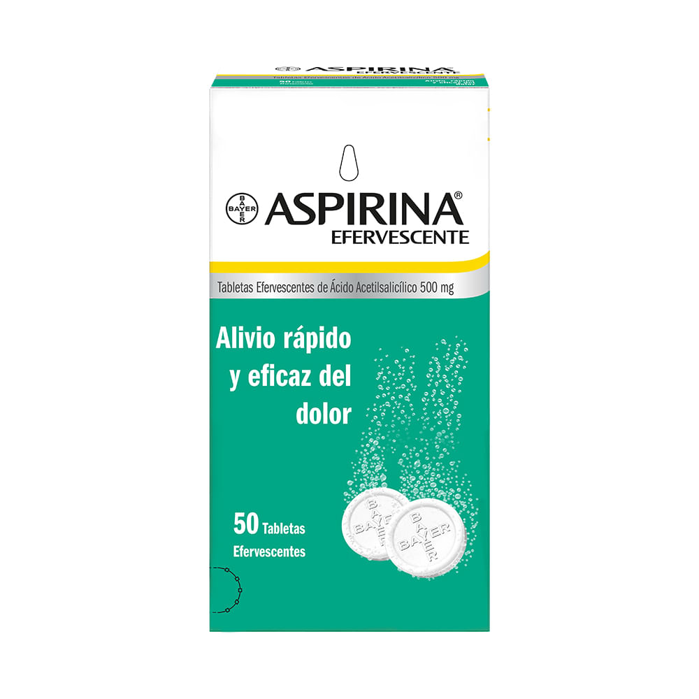 CAJA - Aspirina 500 Mg Tableta Efervescente