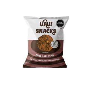 Galleta Avena Chocolate Chia Uau X30g