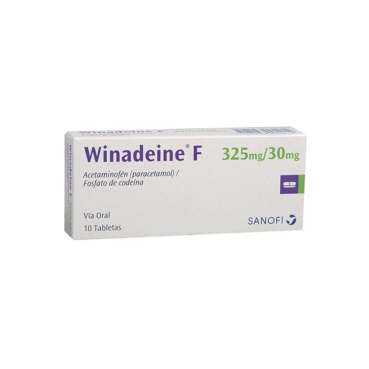 Winadeine F 325 Mg/30 Mg Tableta