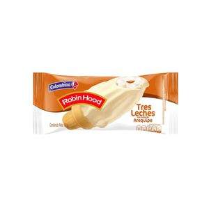 Helado Robin Hood Tres Leches Salsa Arequipe