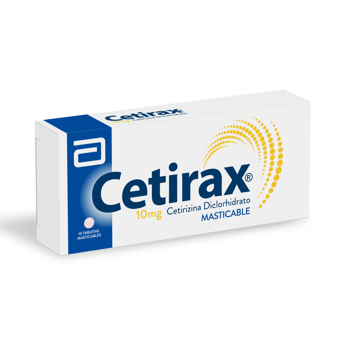 Cetirax 10 Mg Tableta Masticable