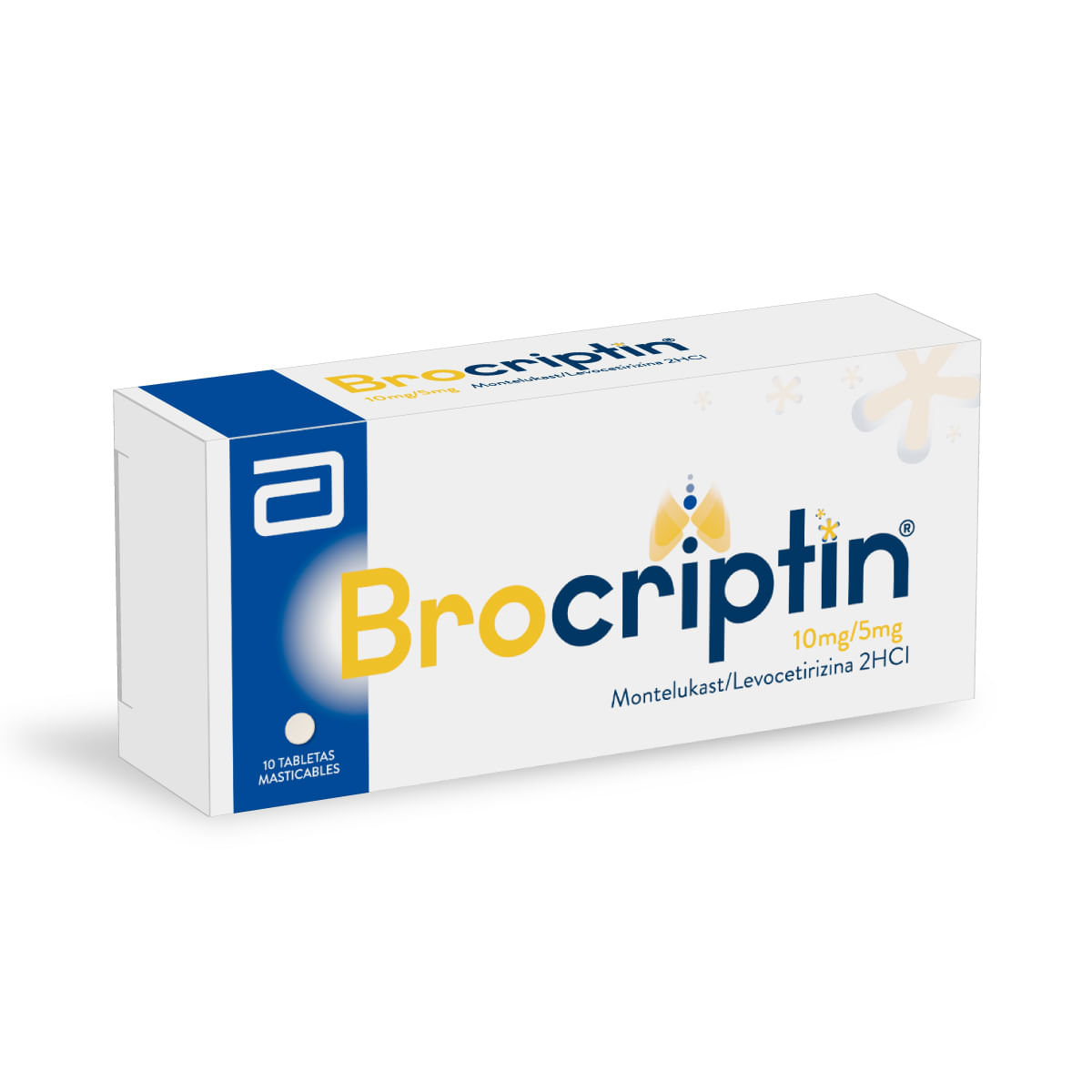 Brocriptin 5mg/10mg Tableta Masticable