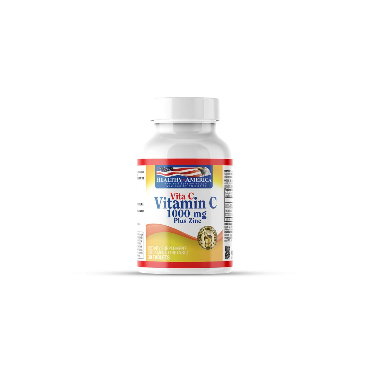 Vitamina C Plus con Zinc 1000Mg Tabletas con pelicula