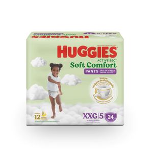 Pañales Huggies Pants Soft Comfort Etapa 5 x24 Un