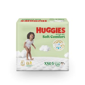 Pañales Huggies Soft Comfort Etapa 5 x25 Un