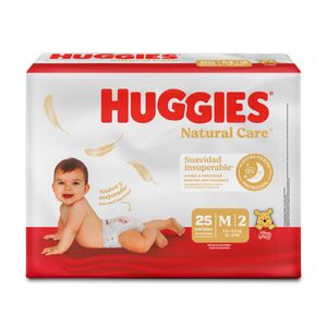 Pañales Huggies Natural Care Etapa 2 x25 Un